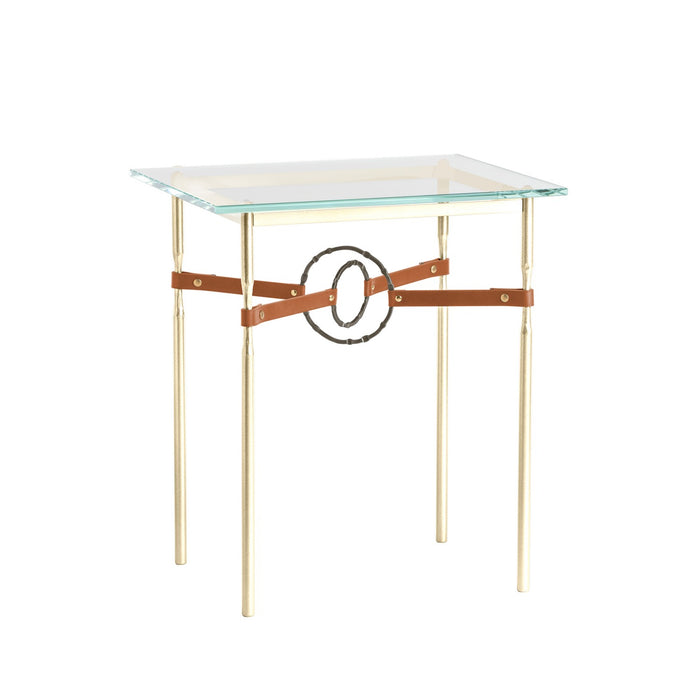 Hubbardton Forge 750116-86-14-LC-VA0717 Side Table, Modern Brass