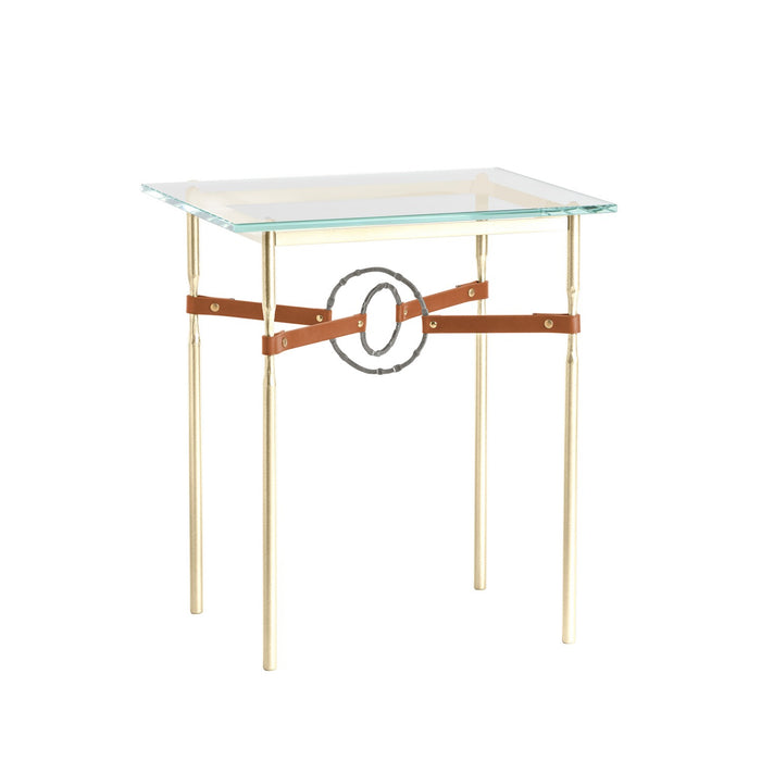 Hubbardton Forge 750116-86-20-LC-VA0717 Side Table, Modern Brass