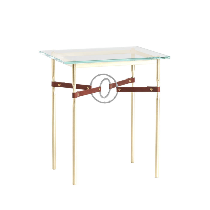 Hubbardton Forge 750116-86-82-LB-VA0717 Side Table, Modern Brass