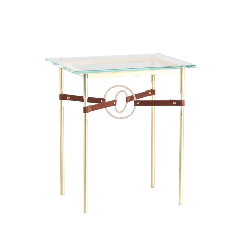 Hubbardton Forge 750116-86-84-LB-VA0717 Side Table, Modern Brass