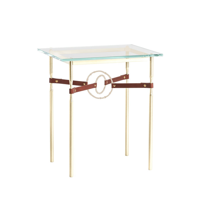 Hubbardton Forge 750116-86-84-LB-VA0717 Side Table, Modern Brass