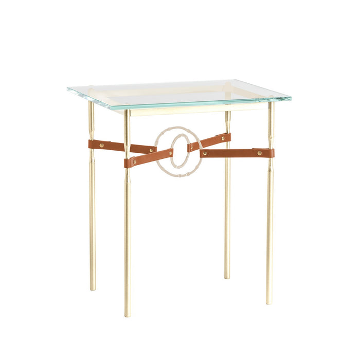 Hubbardton Forge 750116-86-84-LC-VA0717 Side Table, Modern Brass