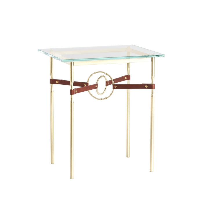 Hubbardton Forge 750116-86-86-LB-VA0717 Side Table, Modern Brass