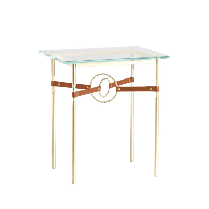 Hubbardton Forge 750116-86-86-LC-VA0717 Side Table, Modern Brass