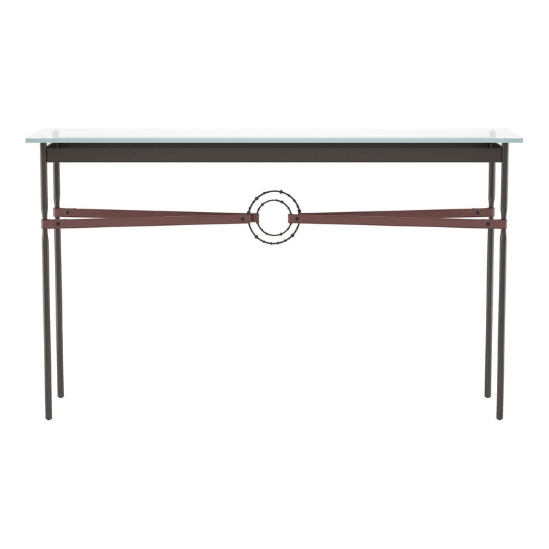 Hubbardton Forge 750118-14-14-LB-VA0714 Console Table, Oil Rubbed Bronze