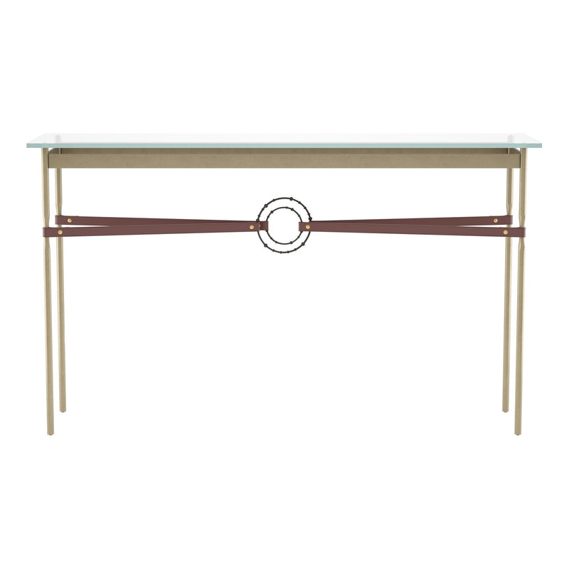 Hubbardton Forge 750118-84-14-LB-VA0714 Console Table, Soft Gold