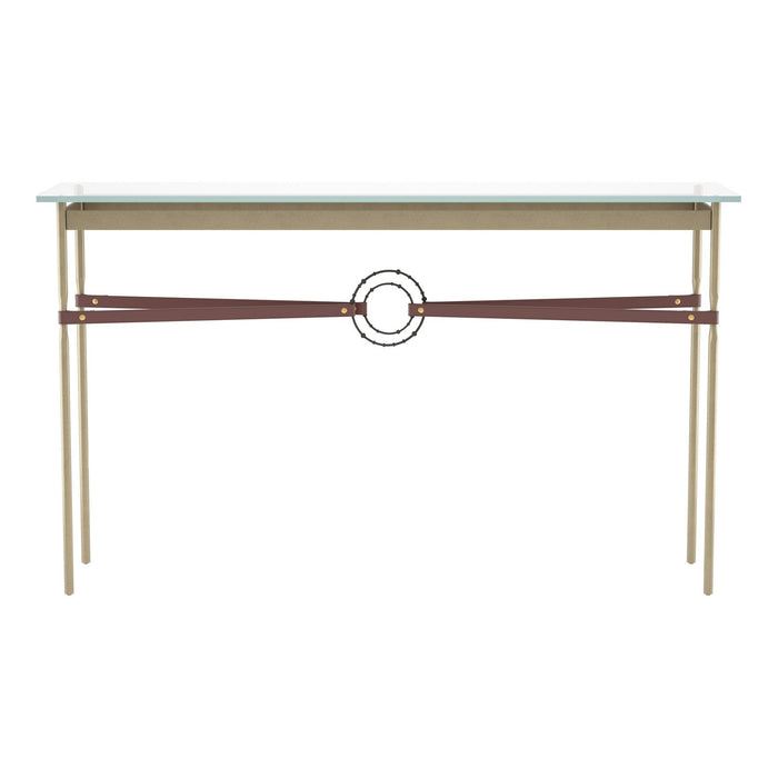 Hubbardton Forge 750118-84-14-LB-VA0714 Console Table, Soft Gold
