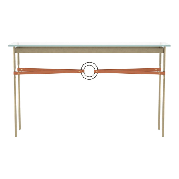 Hubbardton Forge 750118-84-14-LC-VA0714 Console Table, Soft Gold