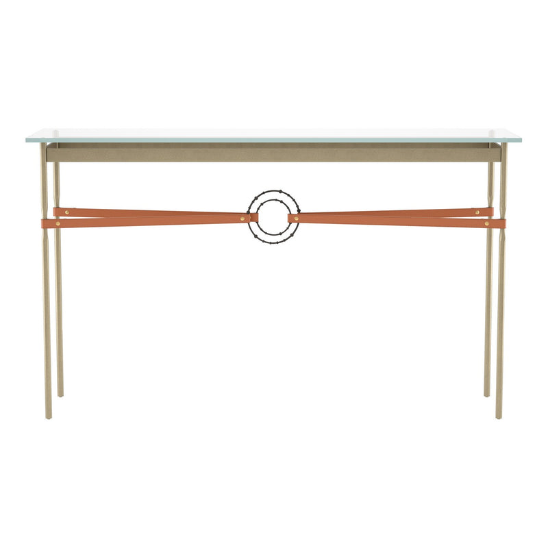 Hubbardton Forge 750118-84-14-LC-VA0714 Console Table, Soft Gold