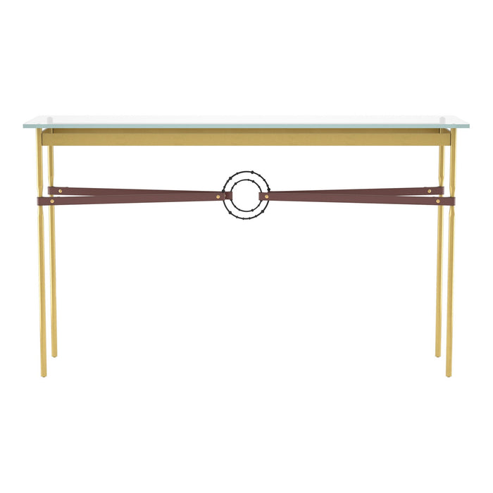 Hubbardton Forge 750118-86-10-LB-VA0714 Console Table, Modern Brass
