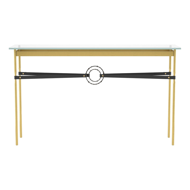 Hubbardton Forge 750118-86-14-LK-VA0714 Console Table, Modern Brass