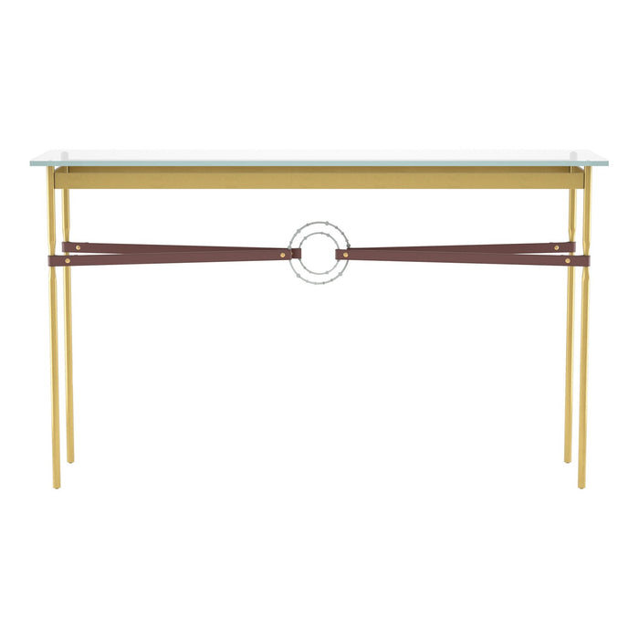 Hubbardton Forge 750118-86-82-LB-VA0714 Console Table, Modern Brass