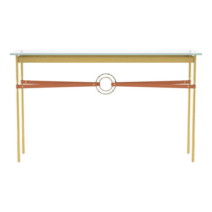 Hubbardton Forge 750118-86-84-LC-VA0714 Console Table, Modern Brass