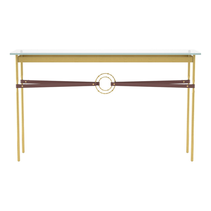 Hubbardton Forge 750118-86-86-LB-VA0714 Console Table, Modern Brass