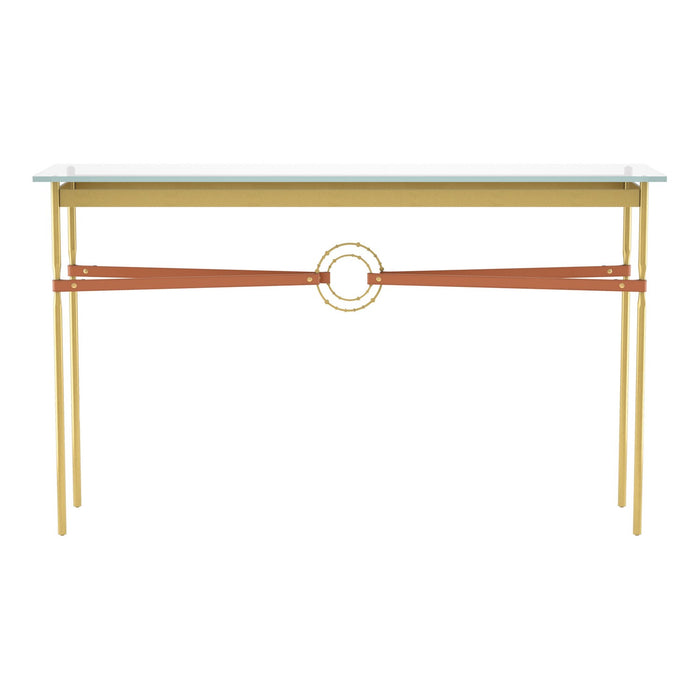 Hubbardton Forge 750118-86-86-LC-VA0714 Console Table, Modern Brass