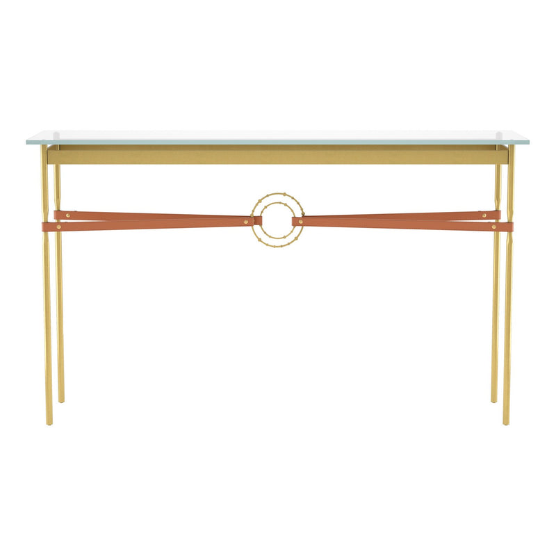 Hubbardton Forge 750118-86-86-LC-VA0714 Console Table, Modern Brass