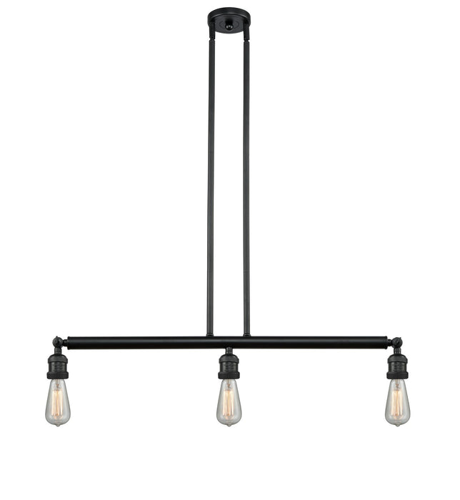 Innovations 213-BK-LED LED Island Pendant, Matte Black