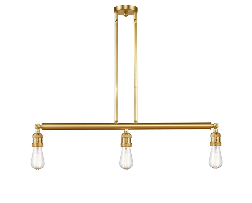 Innovations 213-SG-LED LED Island Pendant, Satin Gold