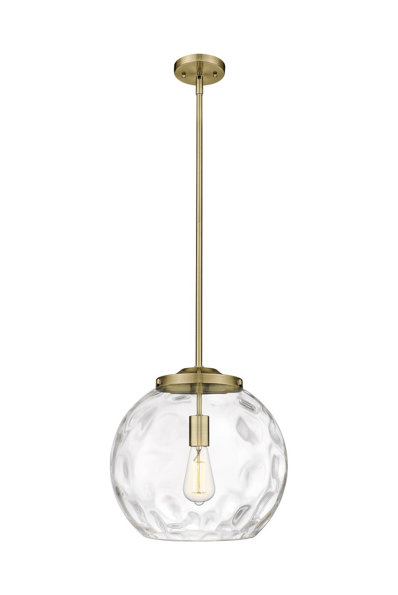 Innovations 221-1S-AB-G1215-14 LED Pendant, Antique Brass