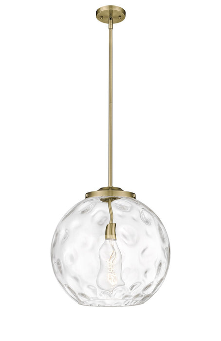 Innovations 221-1S-AB-G1215-16 One Light Pendant, Antique Brass