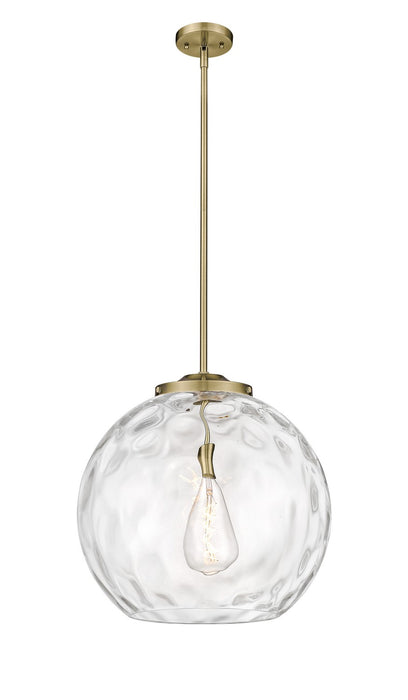 Innovations 221-1S-AB-G1215-18 One Light Pendant, Antique Brass