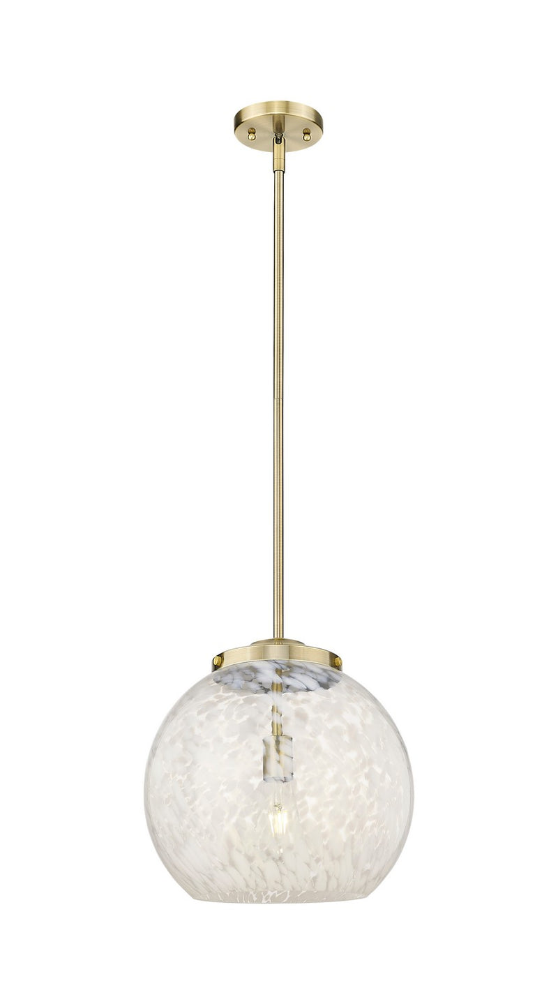 Innovations 221-1S-AB-G1216-14WM LED Pendant, Antique Brass