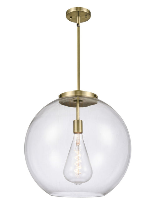 Innovations 221-1S-AB-G122-18-LED LED Pendant, Antique Brass