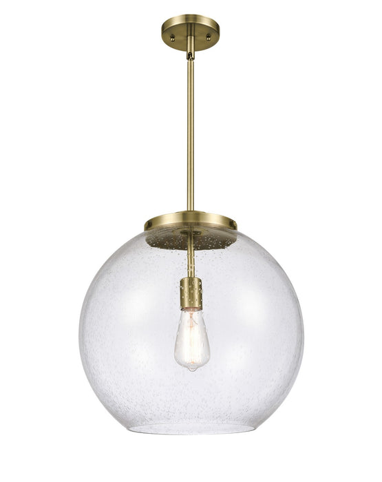 Innovations 221-1S-AB-G124-16-LED LED Pendant, Antique Brass