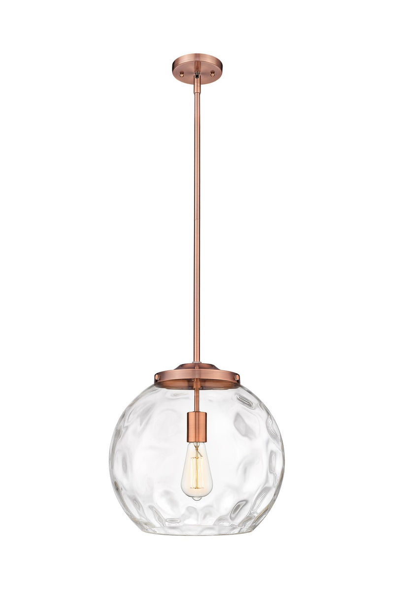 Innovations 221-1S-AC-G1215-14 LED Pendant, Antique Copper
