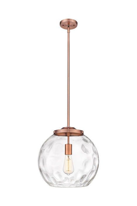 Innovations 221-1S-AC-G1215-14 LED Pendant, Antique Copper