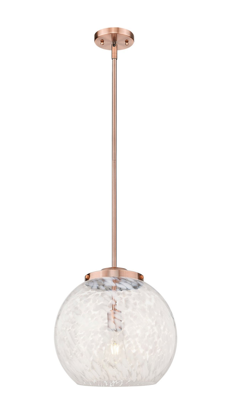 Innovations 221-1S-AC-G1216-14WM LED Pendant, Antique Copper