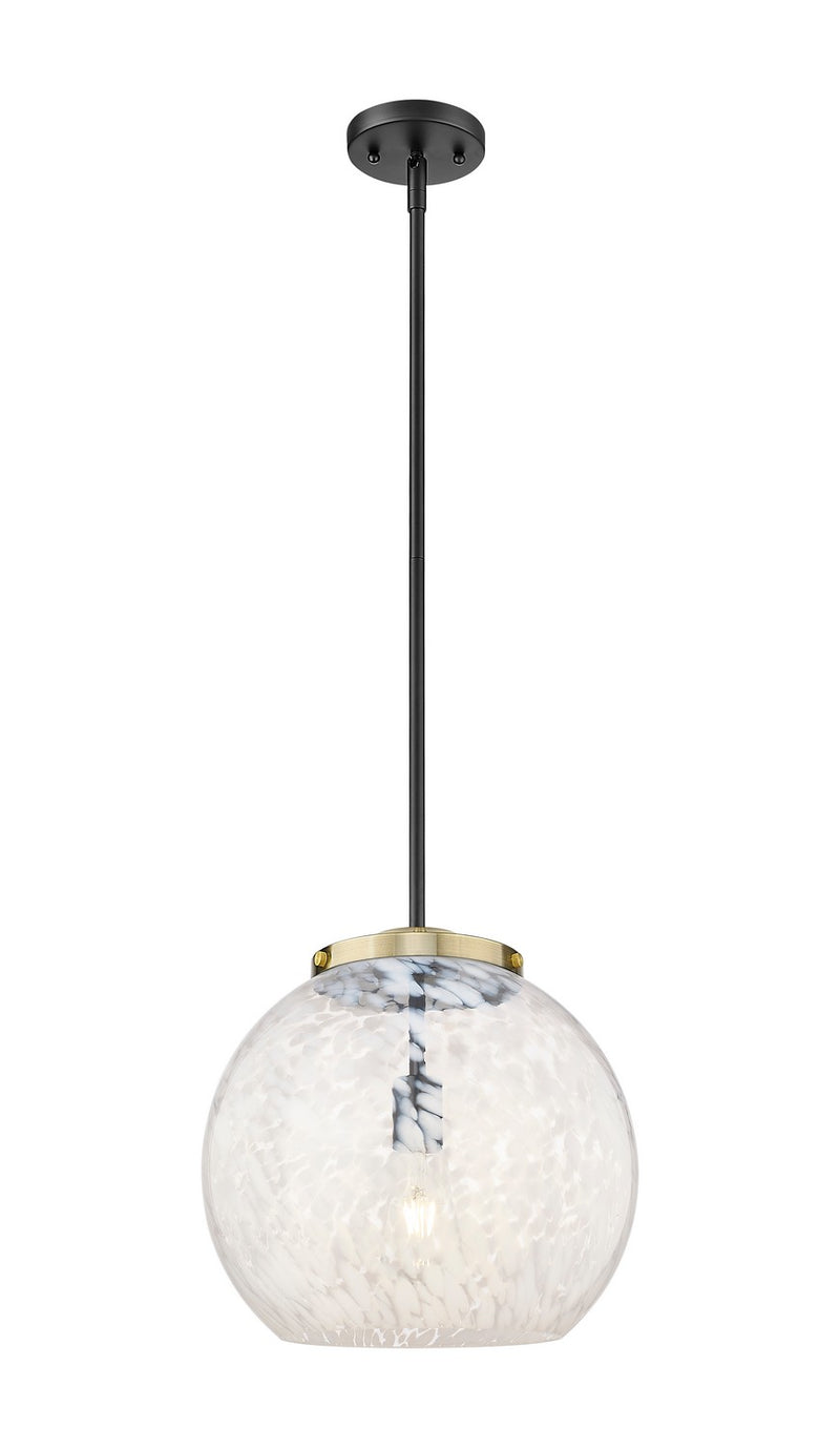 Innovations 221-1S-BAB-G1216-14WM LED Pendant, Black Antique Brass