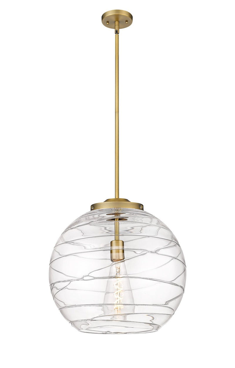 Innovations 221-1S-BB-G1213-16-BB-95-LED LED Pendant, Brushed Brass