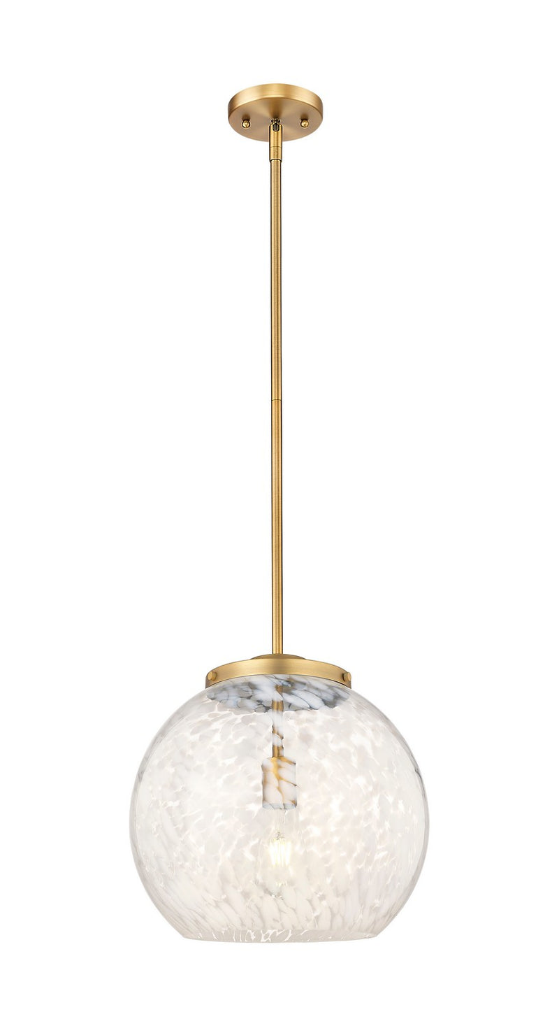 Innovations 221-1S-BB-G1216-14WM LED Pendant, Brushed Brass