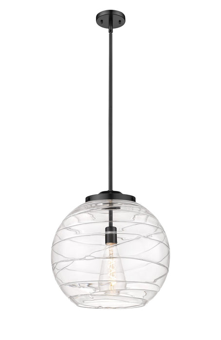 Innovations 221-1S-BK-G1213-16-BB-95-LED LED Pendant, Matte Black