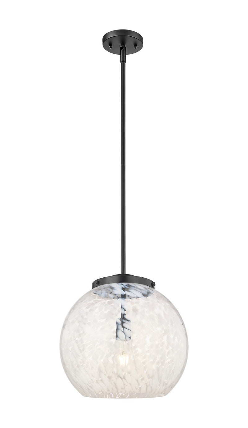 Innovations 221-1S-BK-G1216-14WM LED Pendant, Matte Black