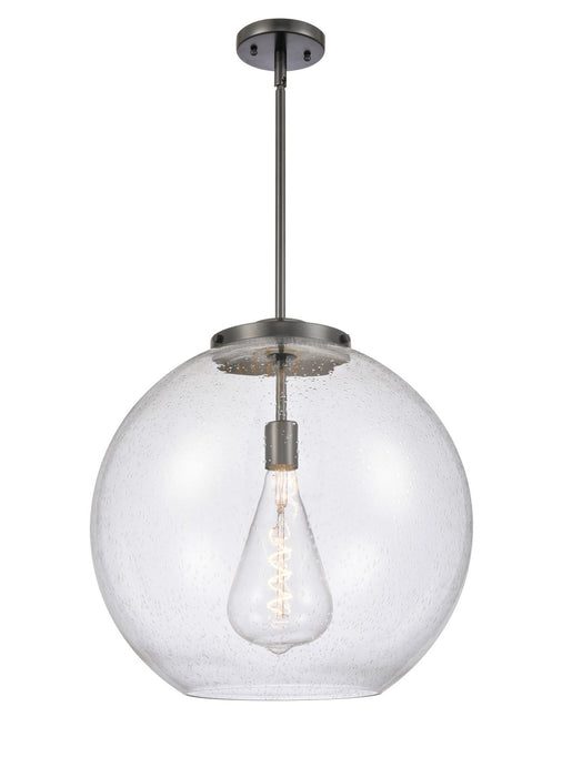 Innovations 221-1S-BK-G124-18-LED LED Pendant, Matte Black
