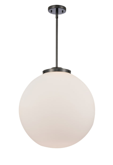 Innovations 221-1S-BK-G201-18-LED LED Pendant, Matte Black