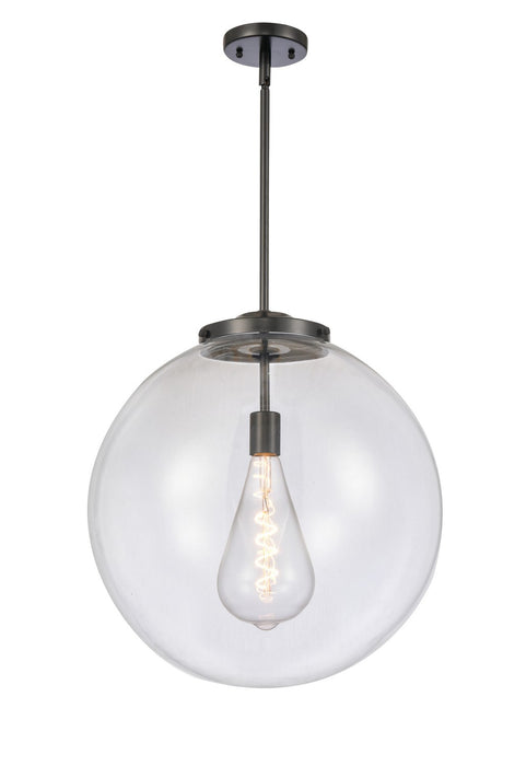 Innovations 221-1S-BK-G202-18-LED LED Pendant, Matte Black