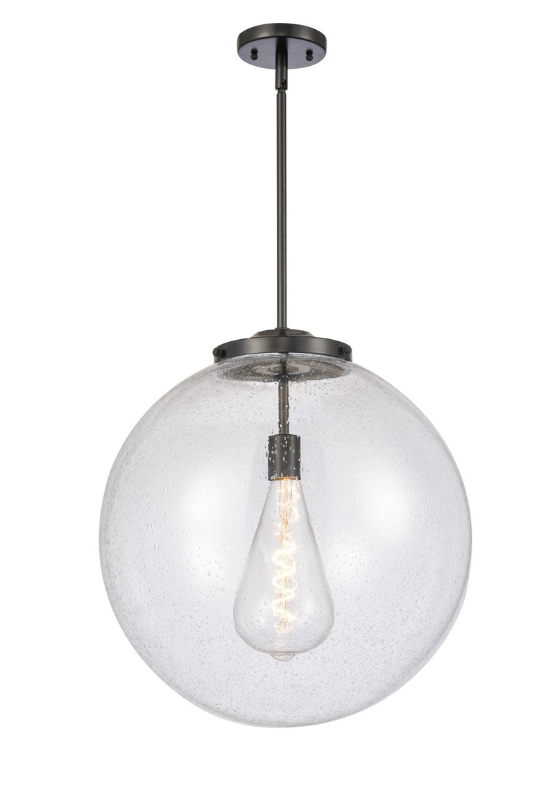 Innovations 221-1S-BK-G204-18-LED LED Pendant, Matte Black