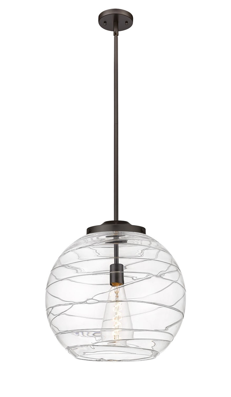 Innovations 221-1S-OB-G1213-16-BB-95-LED LED Pendant, Oil Rubbed Bronze