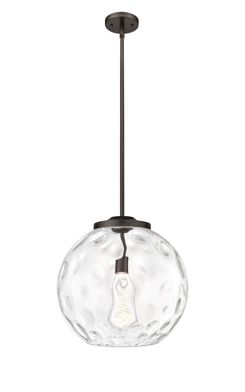 Innovations 221-1S-OB-G1215-16 One Light Pendant, Oil Rubbed Bronze