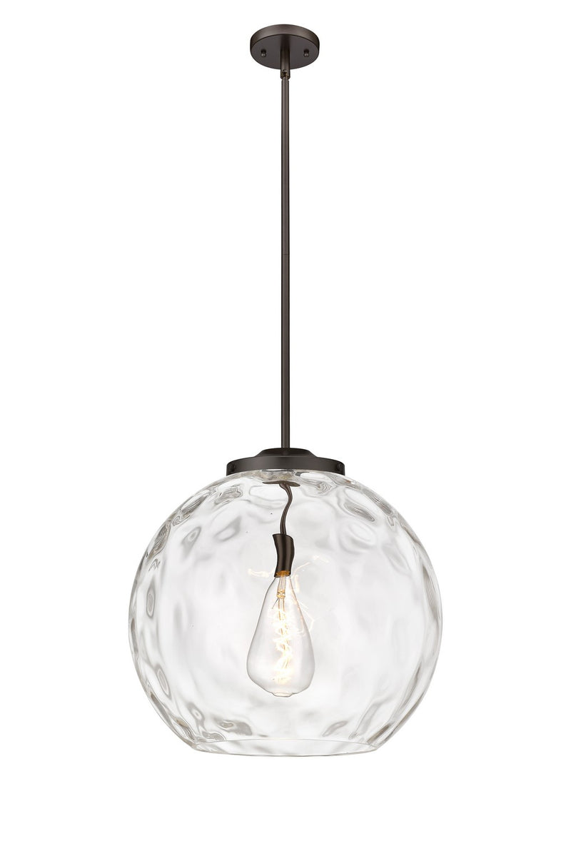 Innovations 221-1S-OB-G1215-18 One Light Pendant, Oil Rubbed Bronze