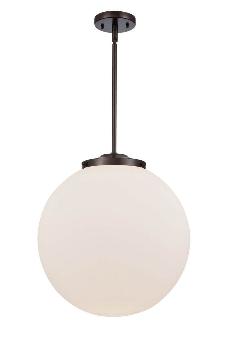 Innovations 221-1S-OB-G201-16-LED LED Pendant, Oil Rubbed Bronze