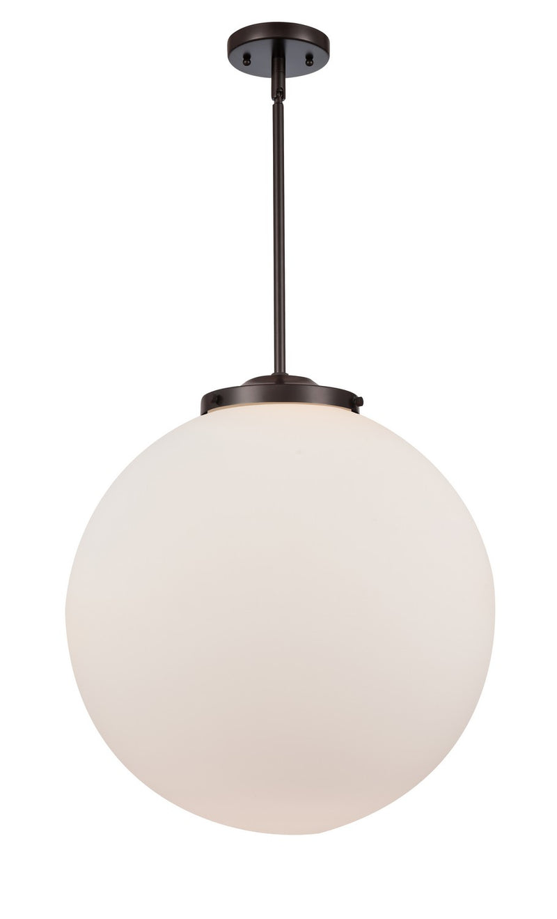 Innovations 221-1S-OB-G201-18-LED LED Pendant, Oil Rubbed Bronze