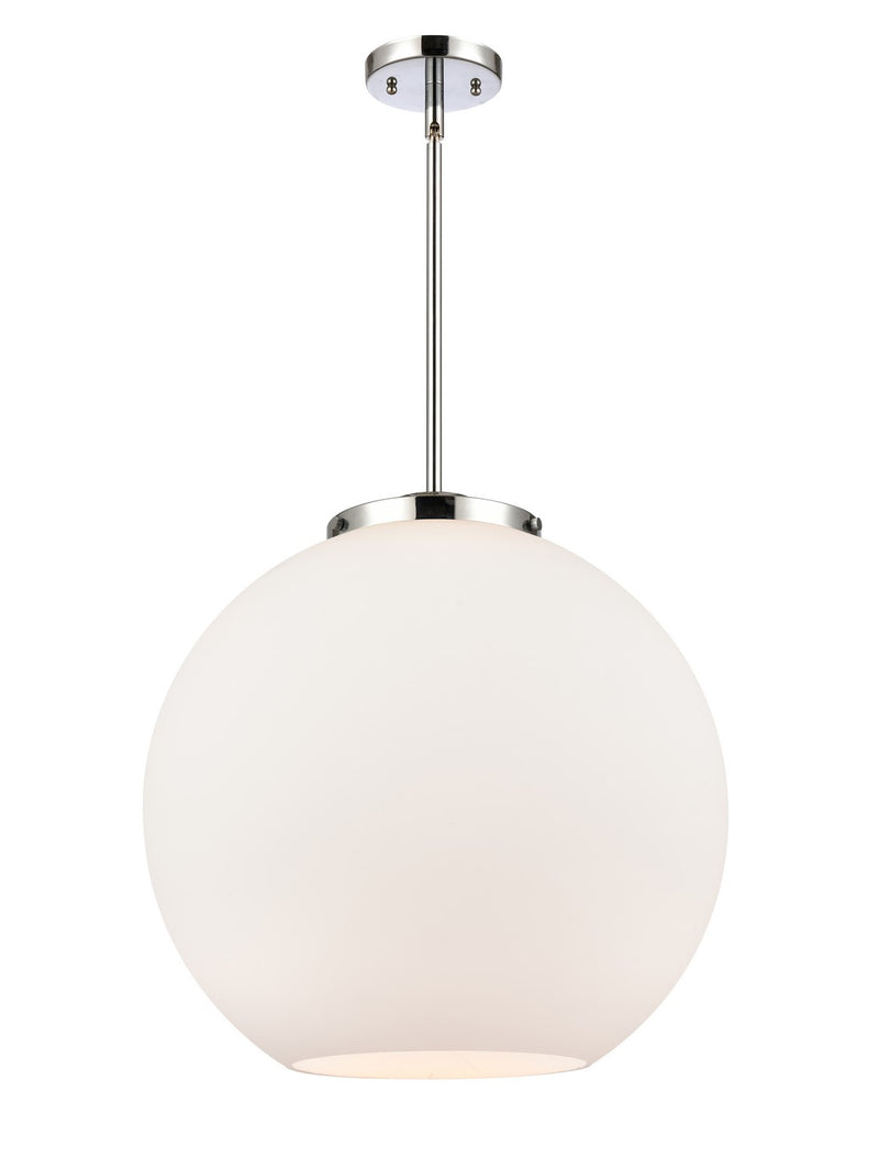 Innovations 221-1S-PC-G121-18 One Light Pendant, Polished Chrome