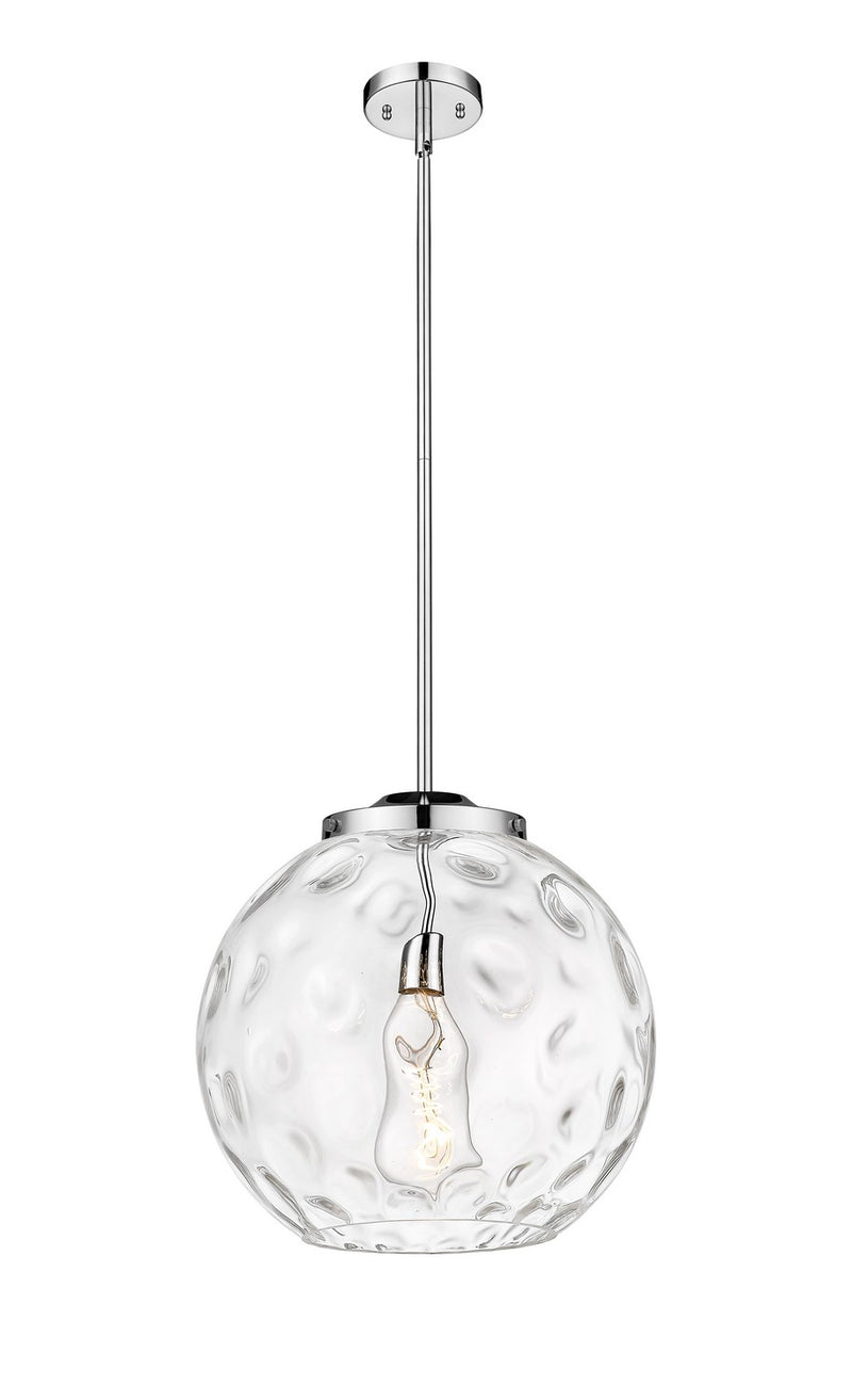 Innovations 221-1S-PC-G1215-16 One Light Pendant, Polished Chrome
