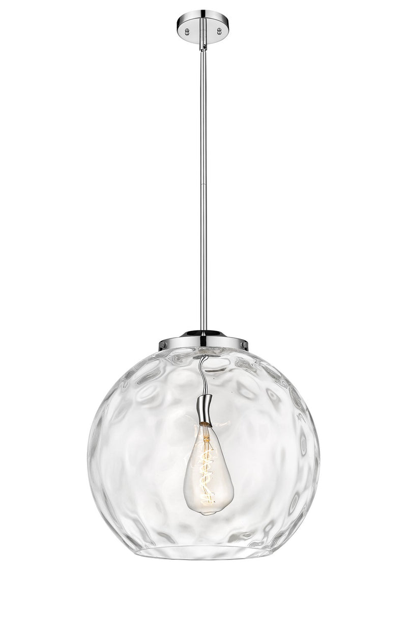 Innovations 221-1S-PC-G1215-18 One Light Pendant, Polished Chrome
