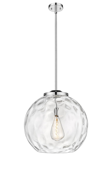 Innovations 221-1S-PC-G1215-18 One Light Pendant, Polished Chrome