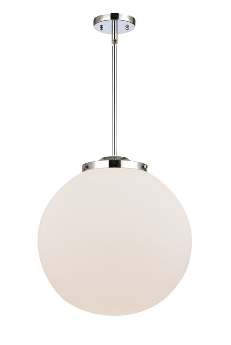 Innovations 221-1S-PC-G201-16 One Light Pendant, Polished Chrome